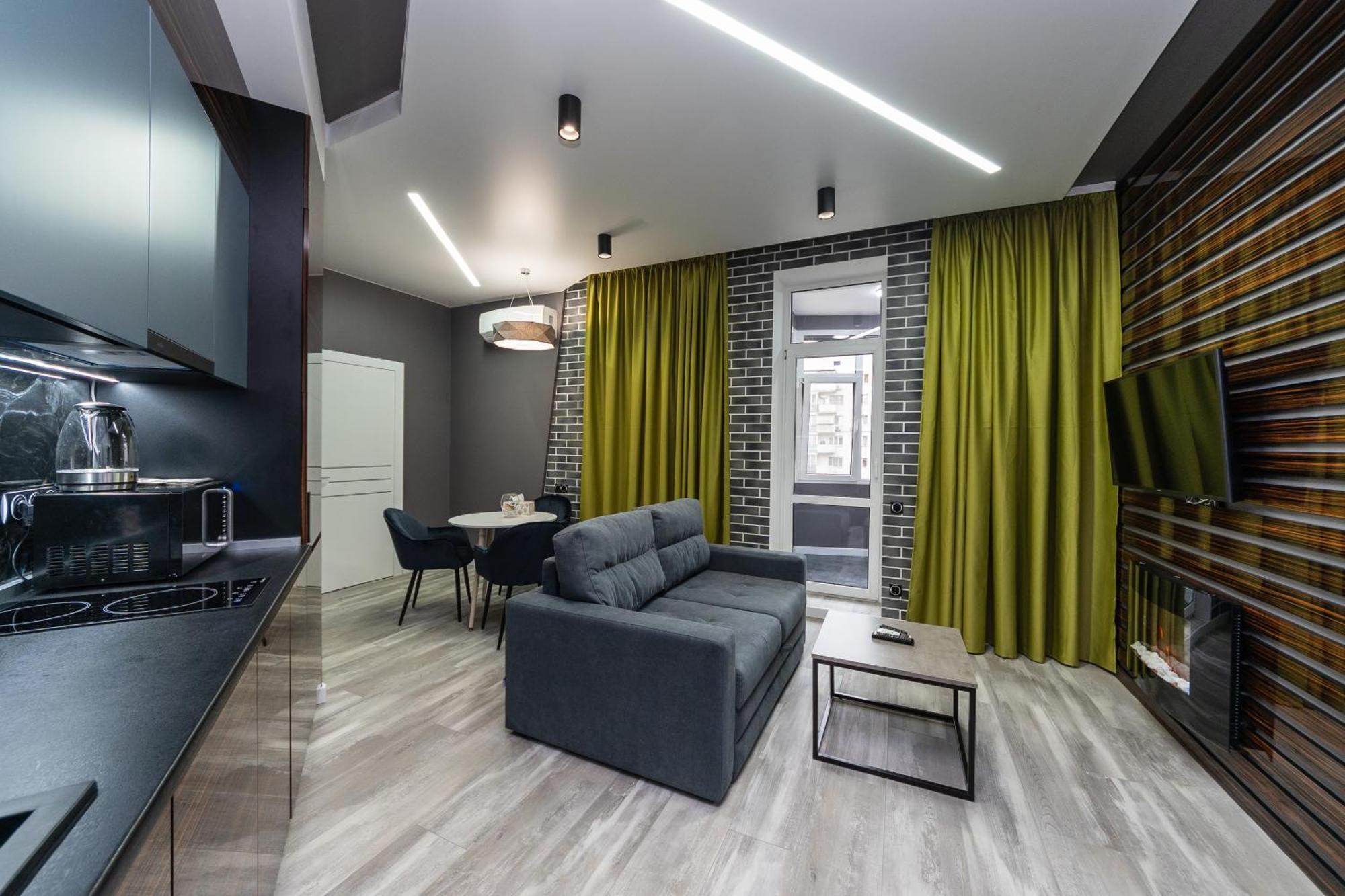 Luxury Apartments Arena Guliver Kiev Bilik gambar
